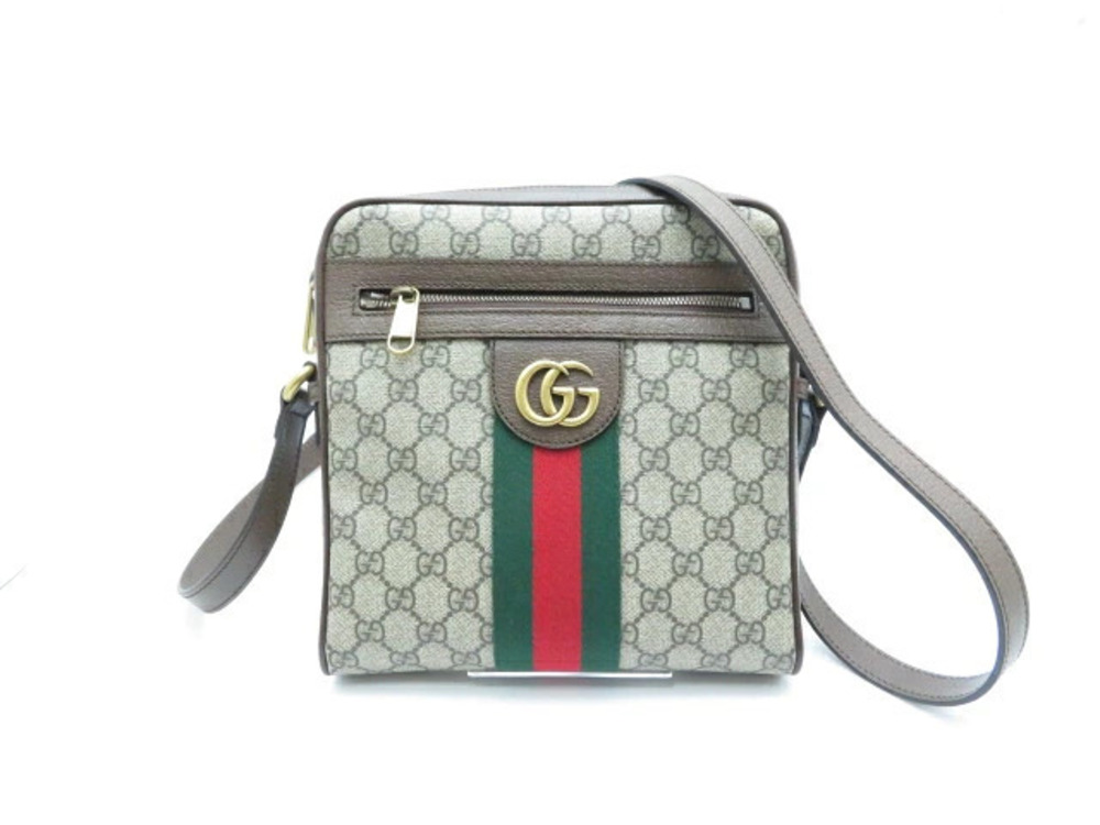 Gucci Shoulder Bag Ophidia One Canvas Calfskin